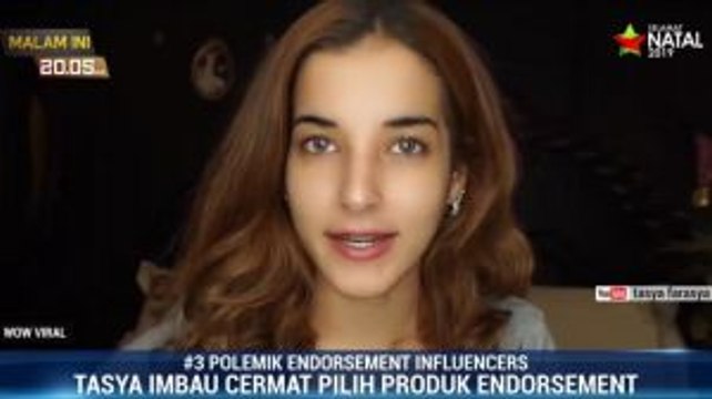 Tasya Farasya Ingatkan Influencer Cermat Pilih Produk Endorsement