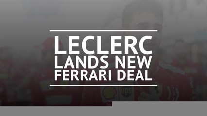 Download Video: Breaking News: Ferrari extend Charles Leclerc contract until 2024