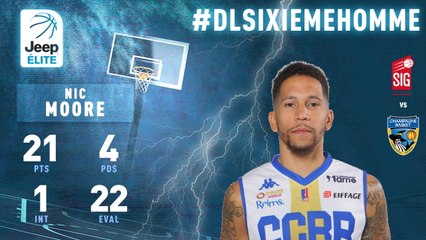DLSIxiemeHomme - J14 : Nic MOORE (Châlons-Reims)