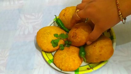 हरे मटर की खस्ता कचौरी/kachori|kachori recipe|khasta kachori