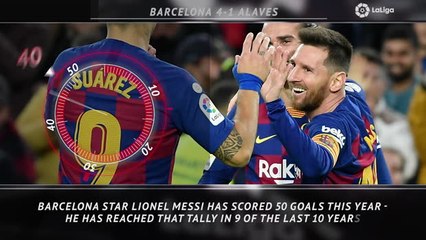 5 Things - Messi hits 50 again