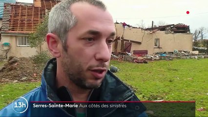 Intempéries : un violent coup de vent a ravagé le village de Serres-Sainte-Marie