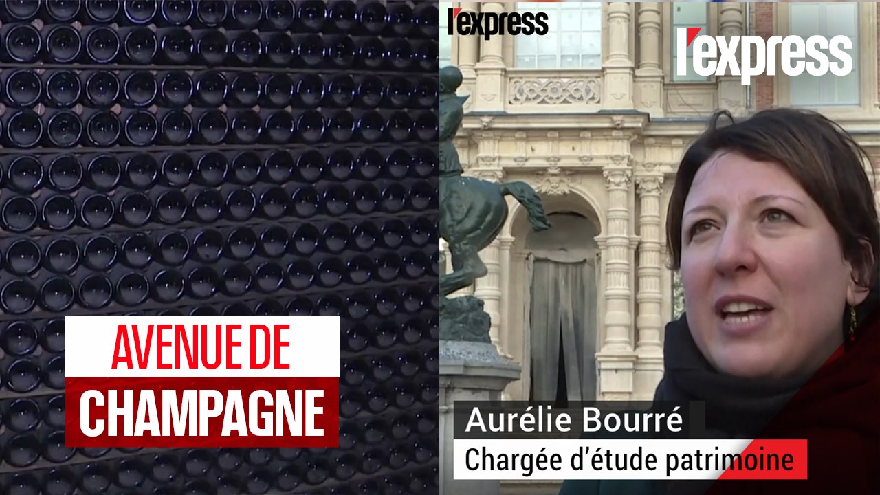 Avenue de Champagne: sous les pavés, plus de 200 millions de bouteilles