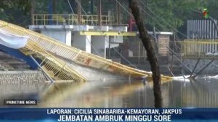 Penyebab Ambruknya Jembatan Hutan Kemayoran Diinvestigasi