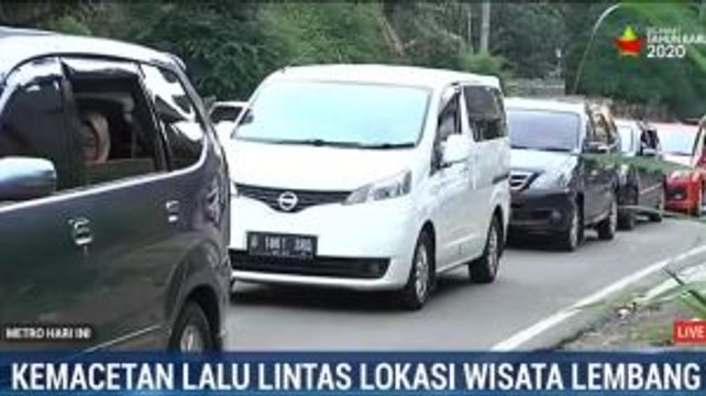 Libur Natal dan Tahun Baru, Kawasan Wisata Lembang Macet