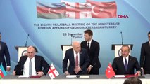 Türkiye-azerbaycan-gürcistan dışişleri bakanları ortak basın toplantısı-2
