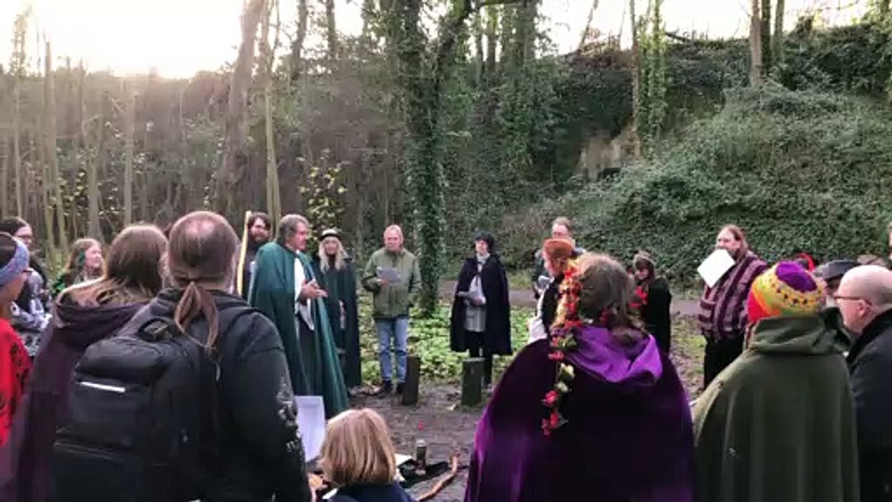 Druids hold Winter Solstice Ceremony