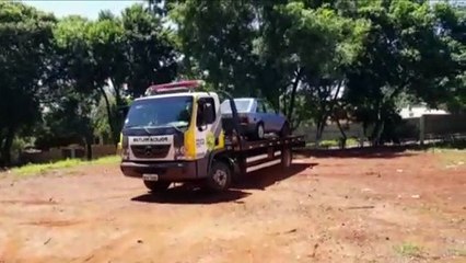 Carro que foi furtado após problemas mecânicos é recuperado pela PM