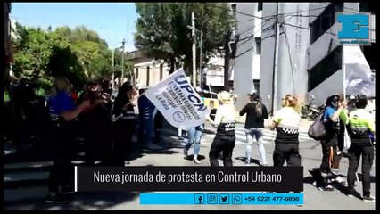 Nueva jornada de protestas en Control Urbano