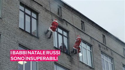 Babbi Natale speciali per un'iniziativa speciale
