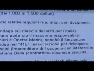 Ambasada Italiane skandali i vizave - (11 Mars 2000)