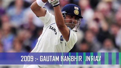 icc test player of the  year award winners 2004-2018