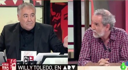 Скачать видео: Ferreras recibiendo ganchos al mentón de Willy Toledo