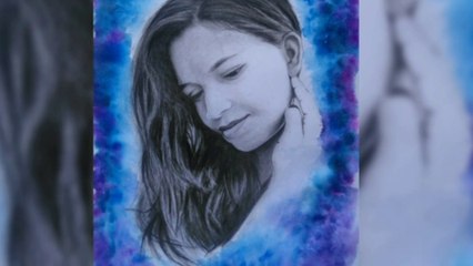 Creative Portrait of a Girl/ Portrait drawing of a girl