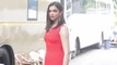 Deepika Padukone looks stylish in red outfit at Chhapaak promotion;Watch video | FilmiBeat
