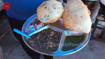 Best Indian Chole Bhature @ ₹ 20  | Chole Bhature Naan in Patiala | Indian Street Food
