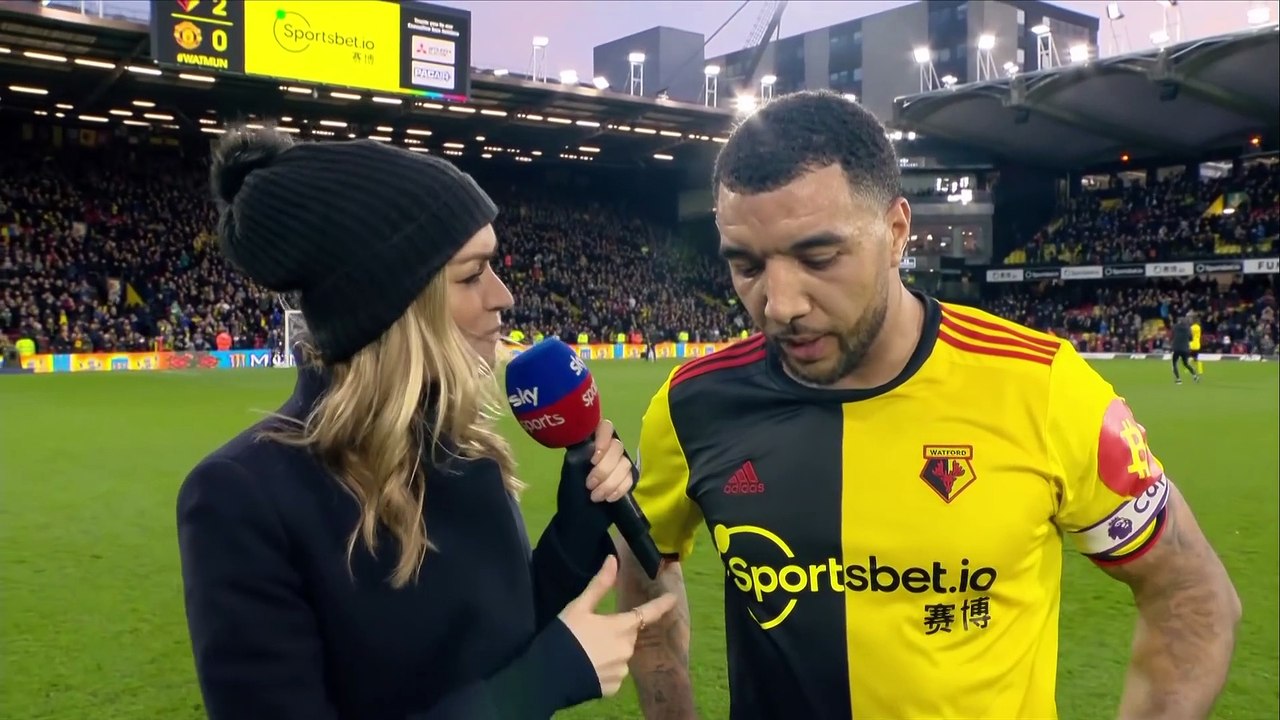 "Real pressure is watching my mum work three jobs" | Troy Deeney reacts after Man United win