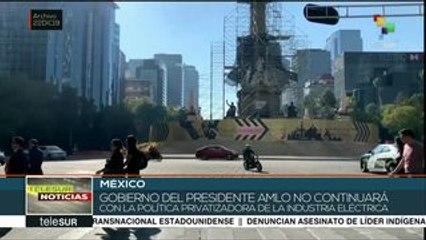 Anuncia pdte. mexicano que frenará la privatización de la electricidad