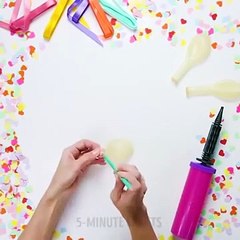 17 ASTUCES AVEC DES BALLONS POUR LES ENFANTS