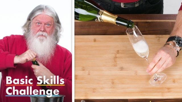 50 People Try To Open A Champagne Bottle