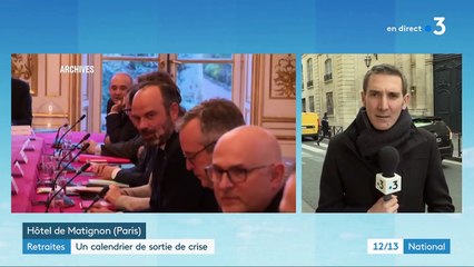 Réforme des retraites : un calendrier de sortie de crise établi par le gouvernement