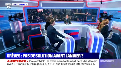 Story 2: Grèves: Pas de solution avant janvier ? - 23/12