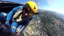 Dans le cockpit d'un avion des Blue Angels