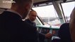 شاهد: فلاديمير بوتين يفتتح جسر السكك الحديدية الضخم إلى شبه جزيرة القرم