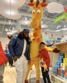 50 Cent Takes Son on Christmas Shopping Spree at Toys 'R' Us