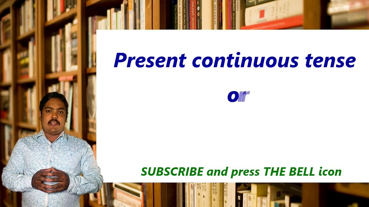 Present continuous tense | Present progressive tense | Present continuous tense in Hindi