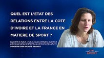 Entretien avec le ministre des sports français