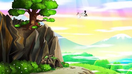 الثعلب واللقلق قصص اطفال قبل النوم (The Fox and th(480P)