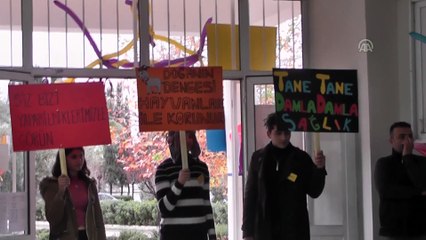 Özel öğrenciler Ödemiş'te zeytin hasat etti - İZMİR