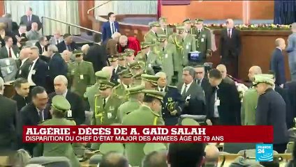 Algérie - les conséquences de la mort du général Ahmed Gaïd Salah
