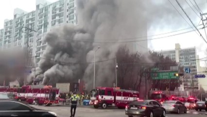 서울 아파트 상가화재...8억 원 재산피해 / YTN