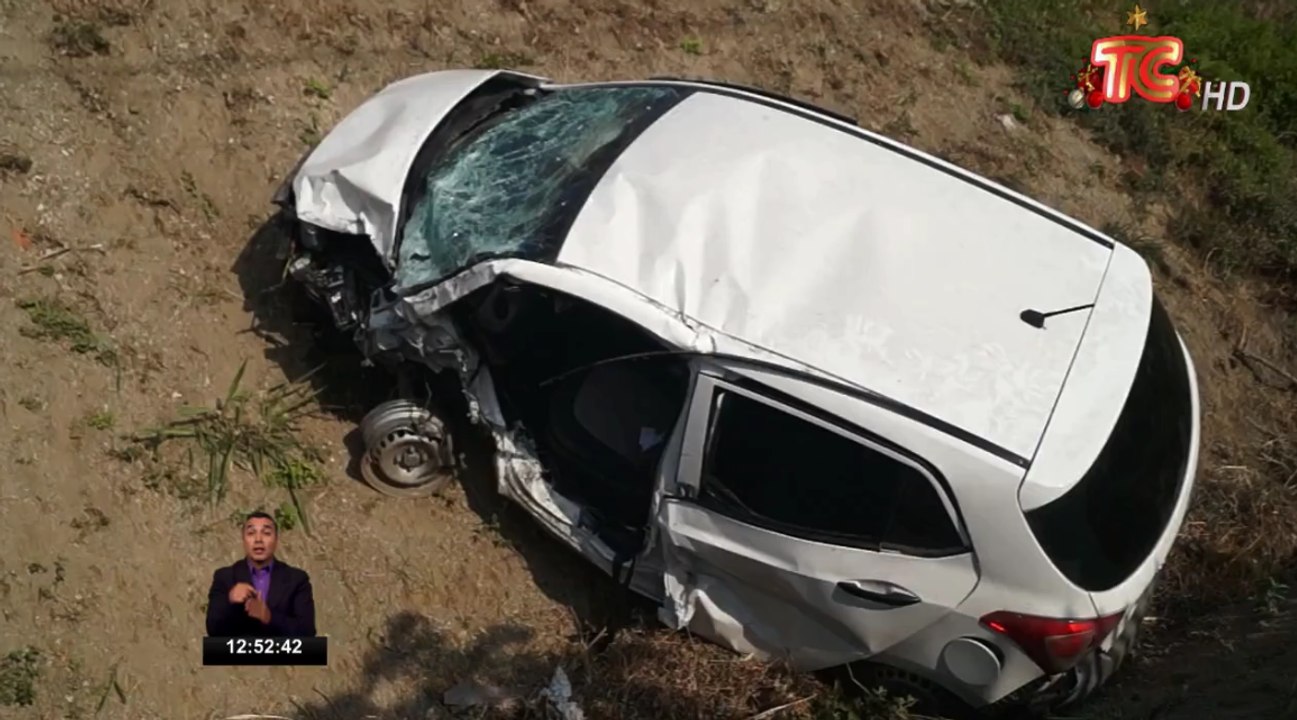 Cuatro personas heridas dejó un accidente en Portoviejo