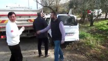 Orhangazi'de otomobiller kafa kafaya çarpıştı: 3 yaralı