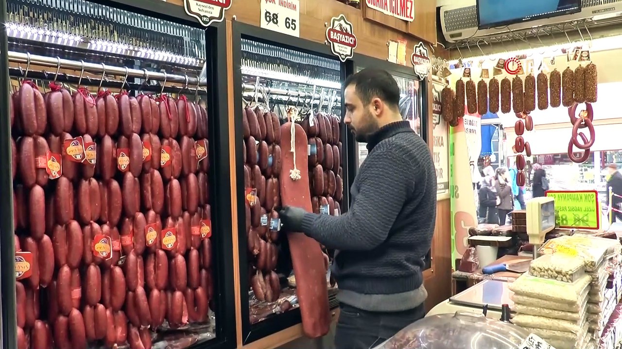 Pastırmacı Yasin Güzel: “Kayseri’de pastırmanın dilim fiyatı diye bir satış yok, dilim müşteriye ikram edilir”