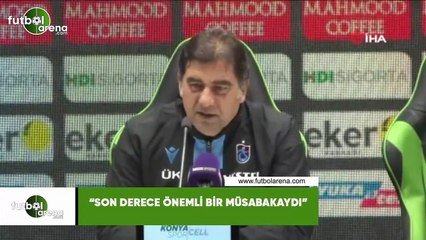 Ünal Karaman: "Son derece önemli bir müsabakaydı"