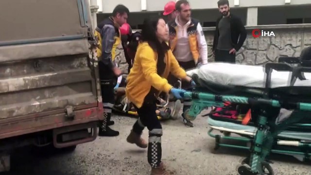 Freni patlayan kamyonet dehşet saçtı: 1 ölü, 1 yaralı