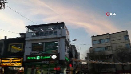 Isparta semalarında kuşların eşsiz dansı kamerada