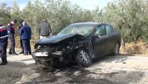 Orhangazi'de iki otomobil çarpıştı: 1 yaralı - BURSA