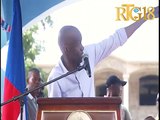 Jovenel Moïse inogire yon santral elektrik nan komin Tiburon depatman sid