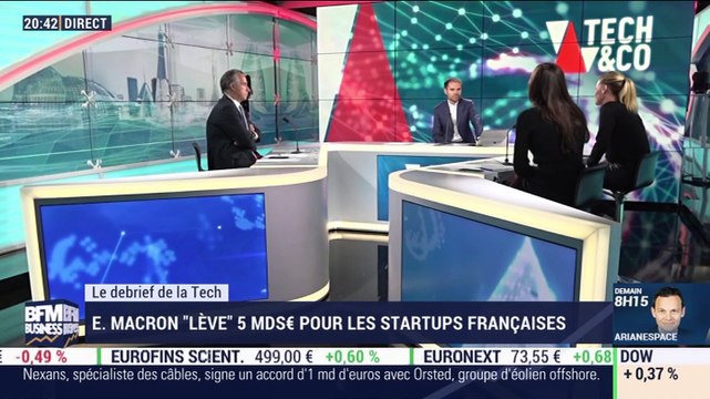 Emmanuel Macron lève 5 milliards d’euros pour les start-up - 23/12