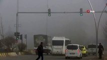 Muş’ta yoğun sis hayatı olumsuz etkiledi