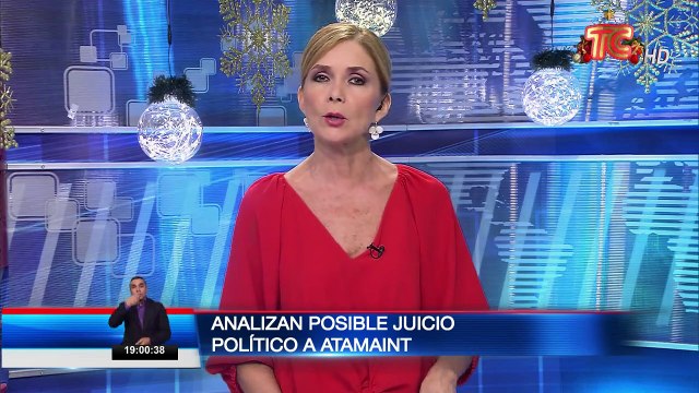 Parlamentarios analizan posible juicio político contra Atamaint