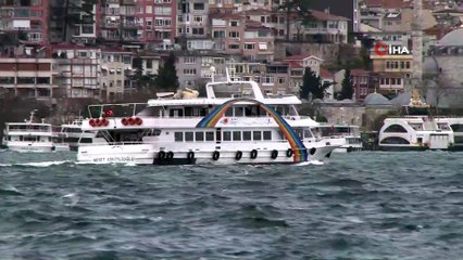 İstanbul’da şiddetli lodos etkili oluyor
