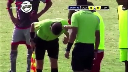 Centenares de abejas cabreadas atacan a los jugadores durante un partido de fútbol