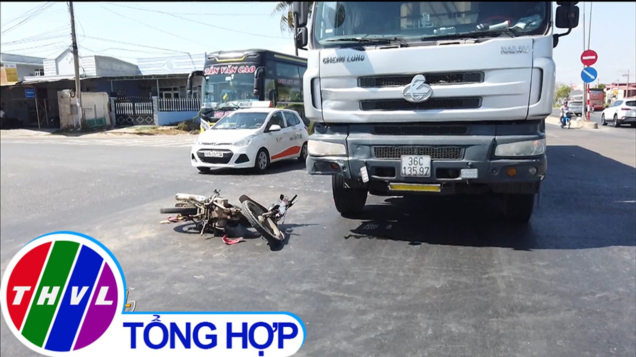 Đối tượng trộm tông vào xe tải khi bị người dân rượt đuổi