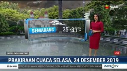 Prakiraan Cuaca, Selasa 24 Desember 2019